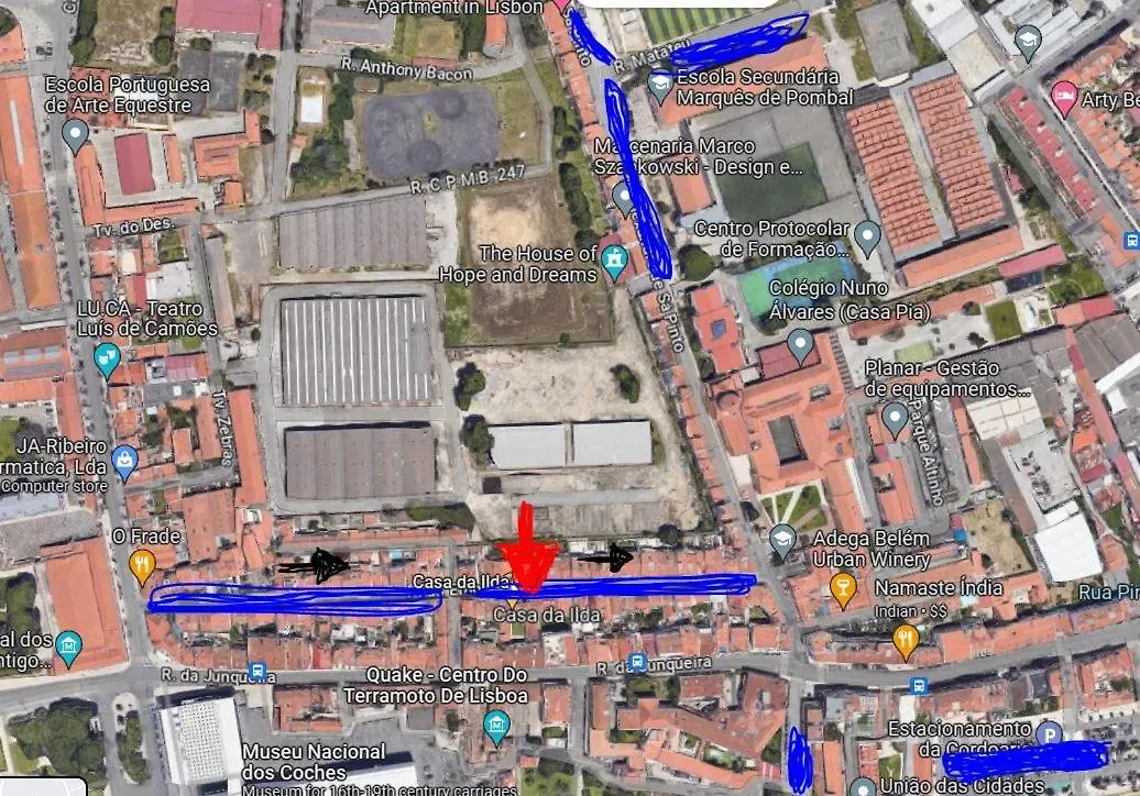 Accommodatie bij particulieren Casa Da Ilda Appartement Lissabon